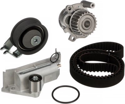 Engine Timing Belt Kit with Water Pump for Audi TT TT Quattro Volkswagen Beetle Golf Jetta L4 1.8L - TCKWP306BM Gates