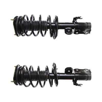 Front Pair Quick Strut and Coil Spring Assembly for 2010-2015 Toyota Prius L4 1.8L FWD - 2-172688-172689-001 Monroe