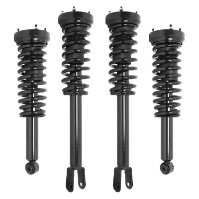 Front and Rear Air Spring to Coil Spring Conversion Kit for Jaguar Super V8 Vanden Plas XJ XJ8 XJR - 117J-31-4
