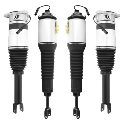 Front & Rear Kit Active Air Suspension Struts with Springs for 2004-2010 Audi A8 Quattro D3