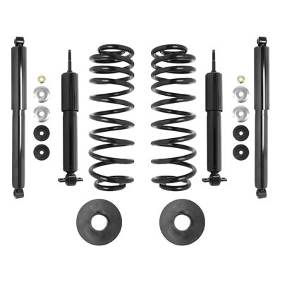 Front and Rear Air Spring to Coil Spring Conversion Kit for Ford Expedition Lincoln Navigator - 53F-30-2-KIT