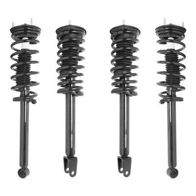 Front and Rear Air Spring to Coil Spring Conversion Kit for 2007-2017 Lexus LS460 - 68T-31-4