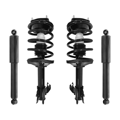 Front & Rear Suspension Complete Strut and Shock Absorber Kit for Mercury Villager Nissan Quest FWD V6 3.3L - 4-11433-255310-001